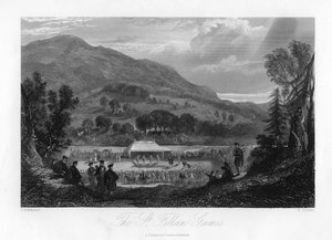 De St Fillan Spelen, Schotland, 19e eeuw