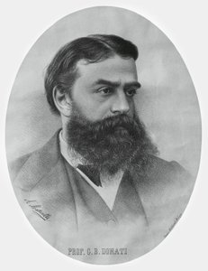 Portret van Giovanni Battista Donati (1826-1873), Italiaanse wiskundige en astronoom