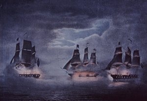 USS Constitution door John Ward Dunsmore