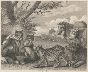 De leeuw, de vos en de ganzen door W. Grainger