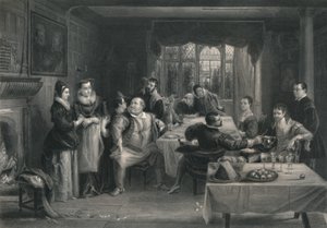 Falstaff en zijn vrienden De vrolijke vrouwtjes van Windsor door W. Greatbatch