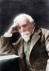 Robert Browning, Engelse dichter en toneelschrijver, eind 19e eeuw door W H Grove