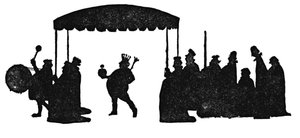 Dus Nu Liep de Keizer Onder Zijn Hoge Baldakijn, ca. 1930 door William Heath Robinson