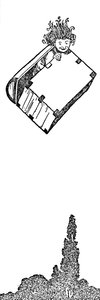 De Koffer Vloog Weg door William Heath Robinson