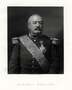 Achille François Bazaine, maarschalk van Frankrijk, 19e eeuw door W. Holl
