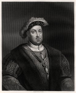Hendrik VIII, Koning van Engeland en Ierland, 19e eeuw door W. Holl