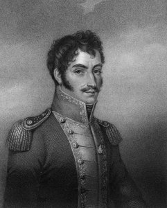 Simon Bolivar, 19e-eeuwse Zuid-Amerikaanse revolutionair, 1836 door W. Holl
