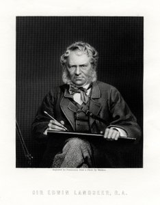 Sir Edwin Henry Landseer 1802-1873, Britse schilder, 19e eeuw