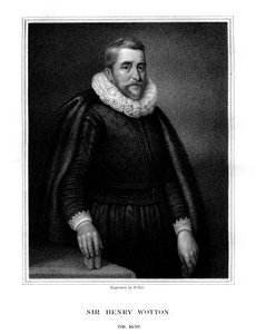 Sir Henry Wotton, Engelse auteur en diplomaat, 1824