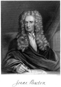 Sir Isaac Newton, Engelse wiskundige, astronoom en natuurkundige door W. Holl