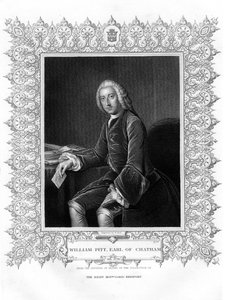William Pitt, 1e Graaf van Chatham, Britse Whig staatsman, 19e eeuw