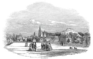 Coburg - uit de tekening van Zijne Koninklijke Hoogheid Prins Albert door W. J. Linton