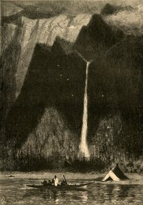 Multanomah Watervallen, 1872 door W. J. Linton