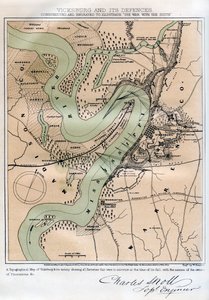 Vicksburg, Mississippi, en zijn verdedigingen, 1862-1867
