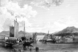 Isola Bella, Lago Maggiore, Italië, 19e eeuw