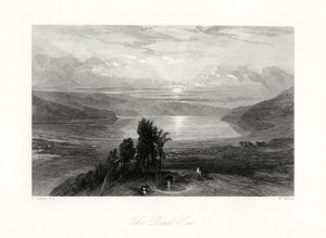 De Dode Zee, 19e eeuw door W. Miller