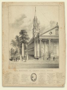 Het monument van Thomas Addis Emmet door W. R. Browne