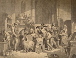 Invoering van de kunst van het drukken