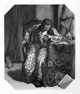 Antoni van Leeuwenhoek, 17e-eeuwse Nederlandse wetenschapper en pionier in de microscopie, ca. 1870