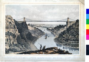 Clifton Suspension Bridge, ca. 1864