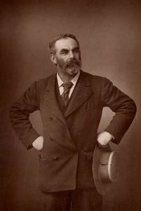 John Burns (1858-1943) Engelse Labour (socialistische) politicus door W. and D. (after) Downey