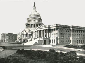 Het Capitool, Washington DC, VS, 1895