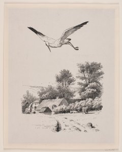 Illustratie bij Christian Winther, "Chresten en Lene"