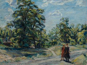 Boomlandschap door Waldemar Rosler