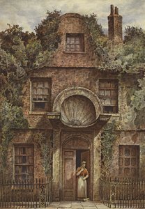 Deur in Fairfax House, Putney door Waldo Sargeant