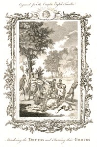 Het vermoorden van de Druïden, c.1771-1772
