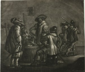 Groep van zes soldaten door Wallerand Vaillant
