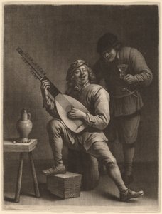 De luitspeler en de drinker