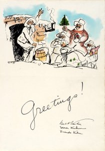 Kerstwensen 1933