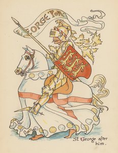 Illustratie voor Legends for Lionel door Walter Crane door Walter (after) Crane