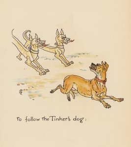 Illustratie voor Legends for Lionel door Walter Crane