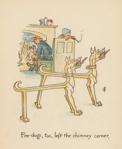 Illustratie voor Legends for Lionel door Walter Crane door Walter (after) Crane