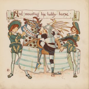 Illustratie voor Pothooks and Perseverance door Walter Crane door Walter (after) Crane