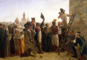 De Fransen in Caïro in 1800 door Walter Charles Horsley
