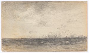 Landschap door Walter Clark