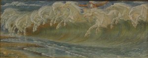 De paarden van Neptunus door Walter Crane