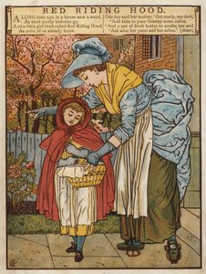 Roodkapje door Walter Crane