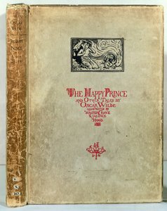 Titelpagina van De Gelukkige Prins en andere Verhalen door Oscar Wilde, 1888 door Walter Crane