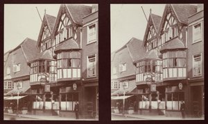 Oude George Inn, 17 High Street, Salisbury, Wiltshire, 1913 door Walter Edward Zehetmayr