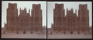 Wells Cathedral, Cathedral Green, Wells, Mendip, Somerset, 1913 door Walter Edward Zehetmayr