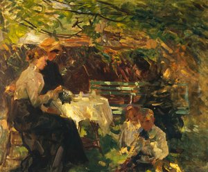 Thee in de Tuin, ca. 1902