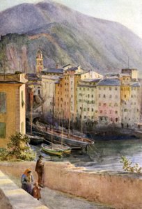 Haven, Camogli door Walter Frederick Roofe Tyndale
