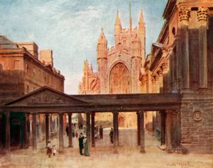De Abdij en Pompzaal, Bath door Walter Frederick Roofe Tyndale