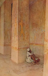 De Geboortecolonnade in de Tempel van Hatsjepsoet, ca. 1905, 1912