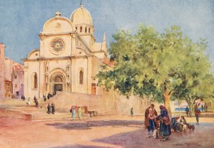 De Duomo van Sebenico door Walter Frederick Roofe Tyndale