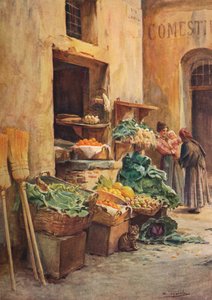 De groentewinkel, ca. 1910, 1912